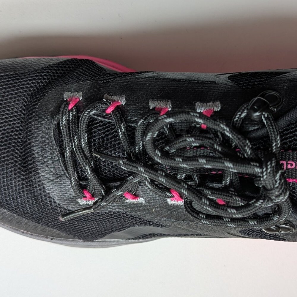 Reebok Women's Athletic Casual Running Walking Shoe 10AR30127W-BNP Black/Pink 10 - Picture 7 of 10